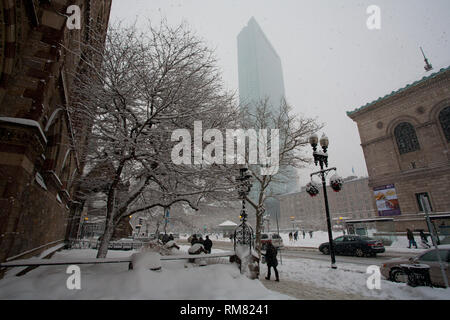 Boston, contea di Suffolk, Massachusetts, STATI UNITI D'AMERICA Foto Stock