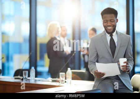 Rapporto lettura Foto Stock