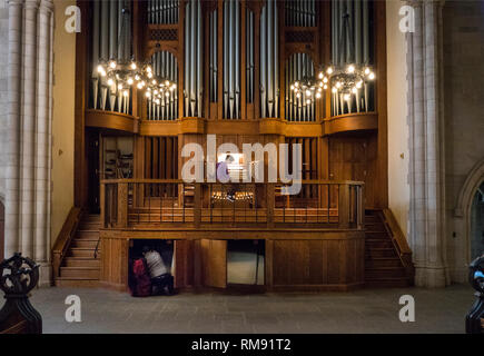 Trinity College campus Hartford Connecticut Foto Stock