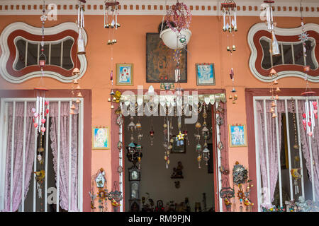 Singapore Koon Seng Road, Joo Chiat District Shop Case. Foto Stock