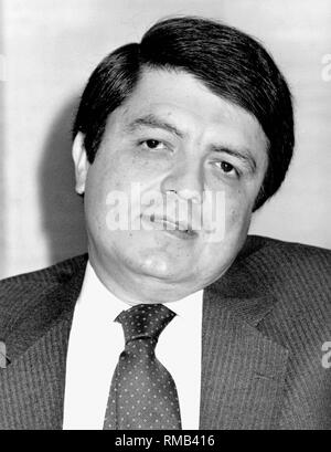 Sergio Ramirez, Vice Presidente del Nicaragua (1984-1990). Foto Stock