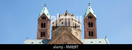 Cattedrale Santa Maria e Santo Stefano, Speyer, Renania-Palatinato, Germania, Europa Foto Stock