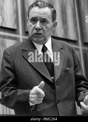 Il Ministro degli esteri sovietico Andrei Gromyko datata (foto). Foto Stock