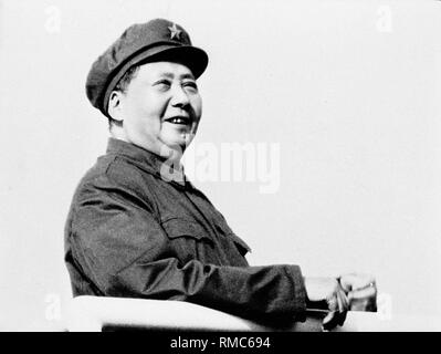 Mao Zedong, un presidente cinese. Non datata (foto) Foto Stock