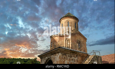 Foto e immagini di Gelati Georgian chiesa ortodossa di San Nicola del XIII secolo. Il medievale Gelati complesso monastico vicino a Kutaisi in Imereti Foto Stock