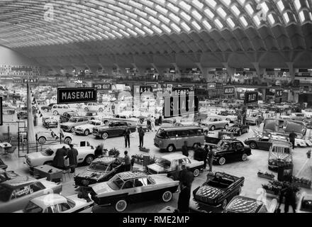 Motor Show, TORINO, PIEMONTE, ITALIA 1958 Foto Stock