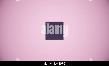 Animazione delle transizioni video fatto di quadratini colorati. Gli elementi di forma Pack con canale alfa. In stile appartamento forme animate, elementi. Abstract Foto Stock
