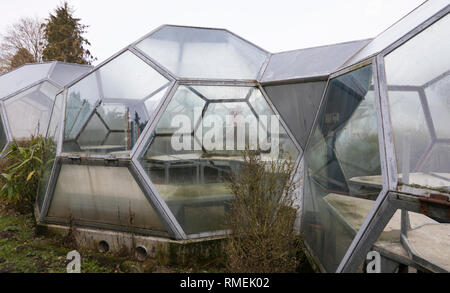 Serre abbandonate a derelitti urbex posizione in Germania Foto Stock