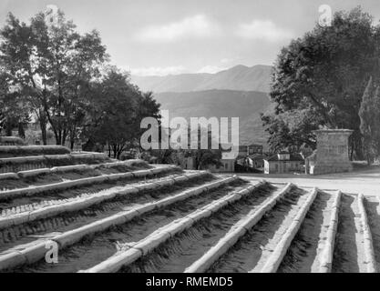 Passi, san Bernardino chiesa, l'aquila, Abruzzo, Italia, 1930-40 Foto Stock