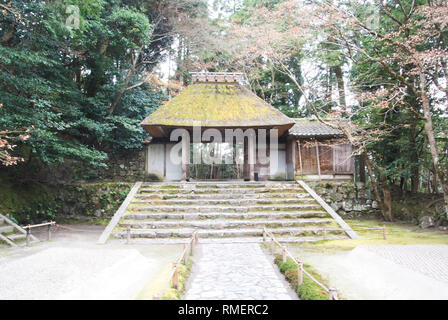 Il Honen-in tempio a fare il Sentiero dei Filosofi, Kyoto, Giappone Foto Stock
