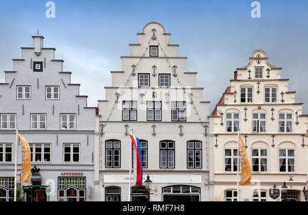 Friedrichstadt, Nord distretto Friesland, Schleswig-Holstein, Germania, Europa Foto Stock