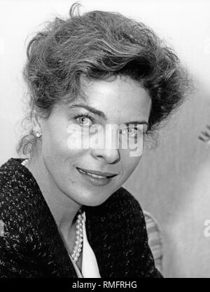 Gudrun Landgrebe, attrice, in Germania. Foto Stock