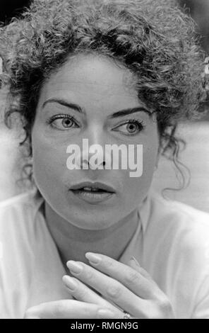 Gudrun Landgrebe, attrice, in Germania. Foto Stock