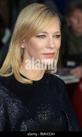 Oct 14, 2015 - Londra, Inghilterra, Regno Unito - "Carol' proiezione a 59th BFI London Film Festival di Odeon Leicester Square - tappeto rosso arrivi la foto mostra: Foto Stock