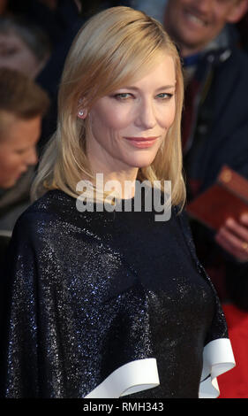 Oct 14, 2015 - Londra, Inghilterra, Regno Unito - "Carol' proiezione a 59th BFI London Film Festival di Odeon Leicester Square - tappeto rosso arrivi la foto mostra: Foto Stock