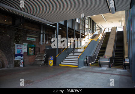 Limehouse DLR station, Londra Foto Stock