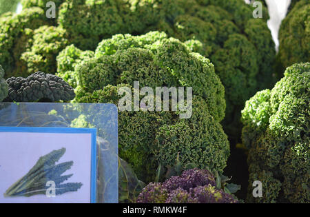 Mercato di Agricoltori, Stow on the Wold, Gloucestershire, Cotswolds Foto Stock