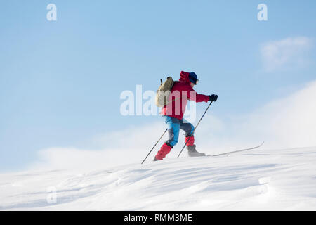 Sci uomo Foto Stock