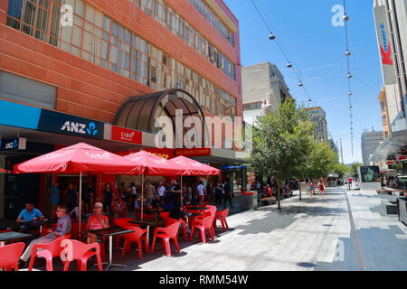 Rundell Mall in Adelaide Australia Meridionale Foto Stock