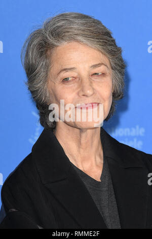 Charlotte Rampling assiste la Hommage Charlotte Rampling photocall durante la sessantanovesima Berlinale Festival Internazionale del Film. 14.02.19 © Paul Treadway Foto Stock