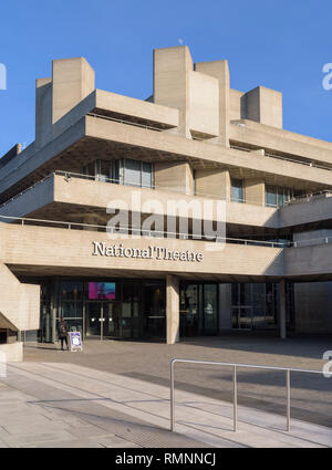Teatro Nazionale Southbank Londra Inghilterra REGNO UNITO Foto Stock
