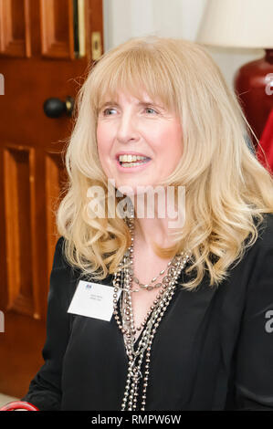 Belfast, Irlanda del Nord, Regno Unito. 15/02/2019 - Jackie Patton, presidente della Royal Yacht Association Irlanda del Nord Foto Stock