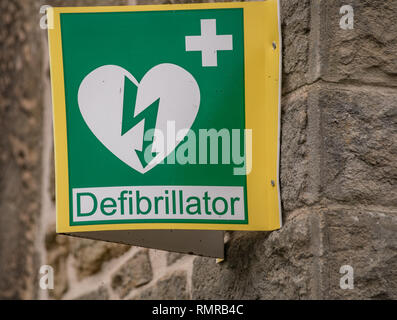 Defibrillatore Foto Stock