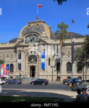 Il Cile, Santiago, Museo Nacional de Bellas Artes, il Museo di Belle Arti Foto Stock