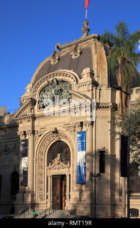 Il Cile, Santiago, Museo Nacional de Bellas Artes, il Museo di Belle Arti Foto Stock