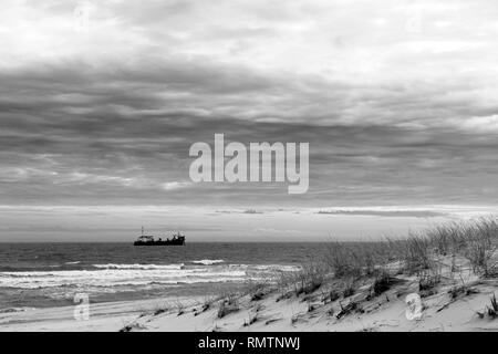 Lavalette, New Jersey, inverno Foto Stock