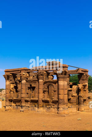 Il chiosco romano, la Nubia, Naqa, Sudan Foto Stock