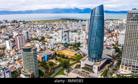 Da Nang Civic Center Building, Da Nang, Vietnam Foto Stock