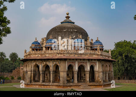 La tomba di ISA Khan Niazi e i suoi dettagli. Foto Stock