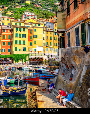 Camogli - Liguria - Genova - Italia Foto Stock