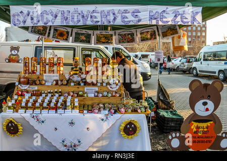 7. Sagra del pesce a Budapest, Food & Drink - Ungheria Febbraio 16, 2019 Foto Stock
