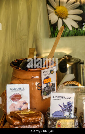 7. Sagra del pesce a Budapest, Food & Drink - Ungheria Febbraio 16, 2019 Foto Stock