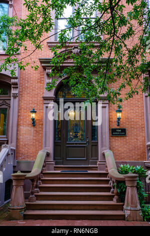 Marcy-Townsend House, 736 Jackson Place, Lafayette Square, Washington DC Foto Stock