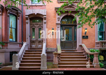 Glover House, 734 Jackson luogo e Marcy-Townsend House, 736 Jackson Place, Lafayette Square, Washington DC Foto Stock