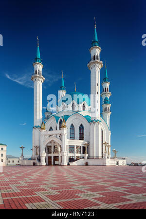Qol Sharif moschea di Kazan, Russia Foto Stock