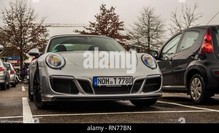 Porsche 991 Carrwra GTS Foto Stock