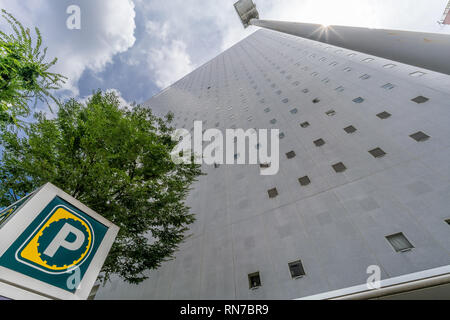 Tokyo - 07 Agosto 2017 : edifici di Shinjuku Washington Hotel. Foto Stock