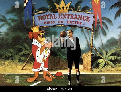 DAVID TOMLINSON, BEDKNOBS E BROOMSTICKS, 1971 Foto Stock