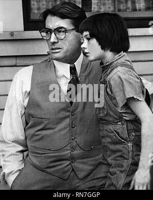 PECK,BADHAM, PER UCCIDERE UN MOCKINGBIRD, 1962 Foto Stock