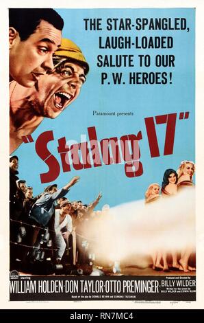 POSTER del filmato, Stalag 17, 1953 Foto Stock