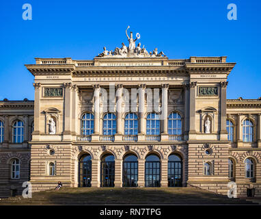 Strasburgo, Alsazia, Francia, Palais Universitaire, palazzo universitario, Foto Stock