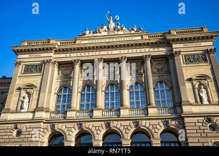 Strasburgo, Alsazia, Francia, Palais Universitaire, palazzo universitario, Foto Stock