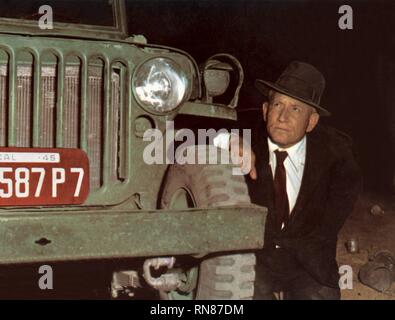 SPENCER TRACY, brutta giornata al Black Rock, 1955 Foto Stock