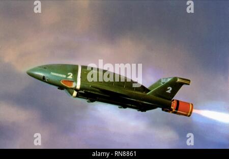 THUNDERBIRD 2, THUNDERBIRDS SONO ANDATE, 1966 Foto Stock