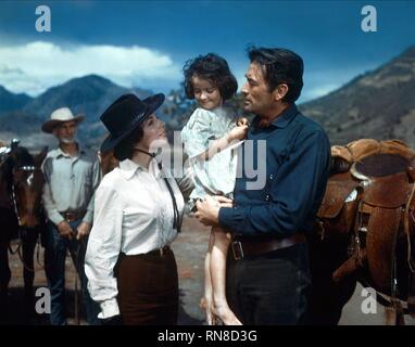 COLLINS,GRACIA,Peck, IL BRAVADOS, 1958 Foto Stock