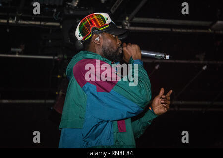 Ghetts live al bar del gorilla Manchester Foto Stock